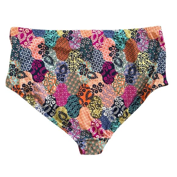 ArteSand Bikini Bottoms Salmagundi Botticelli High Waist Swim Pant NWT PLUS SIZE - Picture 13 of 14